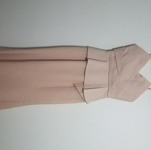 BCBGMAXAZRIA Gracie Strapless Peplum Gown - Picture 8 of 8